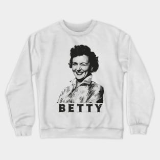 Betty white smile Crewneck Sweatshirt